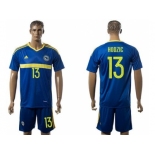 Bosnia Herzegovina #13 Hodzic Home Soccer Country Jersey