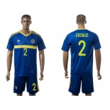 Bosnia Herzegovina #2 Cocalic Home Soccer Country Jersey