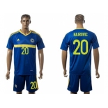 Bosnia Herzegovina #20 Hajrovic Home Soccer Country Jersey