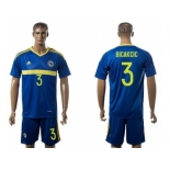 Bosnia Herzegovina #3 Bicakcic Home Soccer Country Jersey