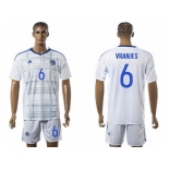 Bosnia Herzegovina #6 Vranjes Away Soccer Country Jersey