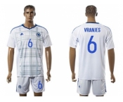 Bosnia Herzegovina #6 Vranjes Away Soccer Country Jersey