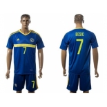 Bosnia Herzegovina #7 Besic Home Soccer Country Jersey