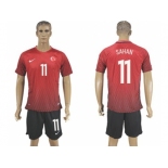 Turkey #11 Sahan Home Soccer Country Jersey