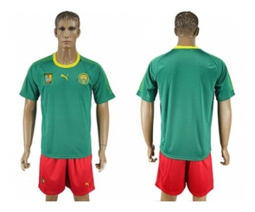 Cameroon Blank Home Soccer Country Jersey