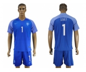 Holland #1 Zoet Away Soccer Country Jersey