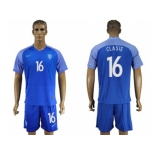 Holland #16 Clasie Away Soccer Country Jersey