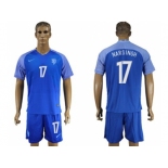 Holland #17 Narsingh Away Soccer Country Jersey