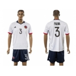 Colombia #3 Palma Away Soccer Country Jersey