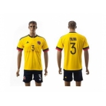 Colombia #3 Palma Home Soccer Country Jersey