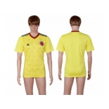 Colombia Blank Home Soccer Country Jersey