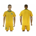 Cote dlvoire Blank Home Soccer Country Jersey1