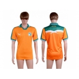 Cote dlvoire Blank Home Soccer Country Jersey