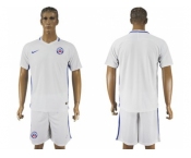 Chile Blank Away Soccer Country Jersey