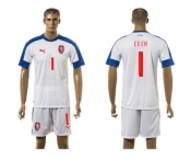 Czech #1 Cech Away Soccer Country Jersey