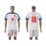 Czech #18 Sural Away Soccer Country Jersey