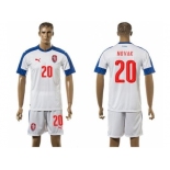 Czech #20 Novak Away Soccer Country Jersey