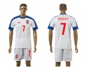 Czech #7 Posicky Away Soccer Country Jersey