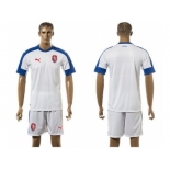 Czech Blank Away Soccer Country Jersey