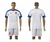 Czech Blank Away Soccer Country Jersey