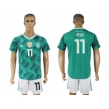 Germany #11 Reus Away Soccer Country Jersey