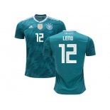 Germany #12 Leno Away Soccer Country Jersey