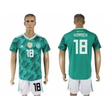 Germany #18 Kimmich Away Soccer Country Jersey