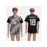 Germany #18 Kimmich Black Soccer Country Jersey