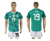 Germany #19 Gotze Away Soccer Country Jersey