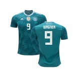 Germany #9 Wagner Away Soccer Country Jersey