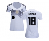 Women Germany #18 Kimmich White Home Soccer Country Jersey