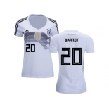 Women Germany #20 Brandt White Home Soccer Country Jersey