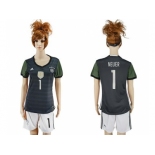 Women's Germany #1 Neuer Away Soccer Country Jersey