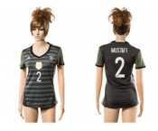 Women's Germany #2 Mustafi Away Soccer Country Jersey1