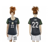 Women's Germany #22 Leno Away Soccer Country Jersey