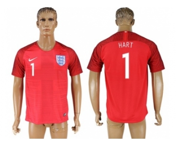 England #1 Hart Away Soccer Country Jersey