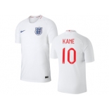 England #10 Kane Home Thai Version Soccer Country Jersey