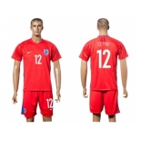 England #12 Clyne Away Soccer Country Jersey1