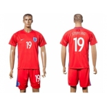 England #19 Sterling Away Soccer Country Jersey1