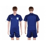 England Blank Away Soccer Country Jersey