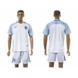 England Blank Home Soccer Country Jersey