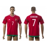 Hungary #7 Dzsudzsak Home Soccer Country Jersey1