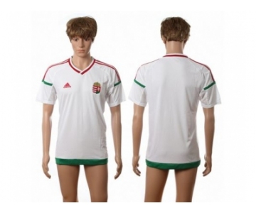 Hungary Blank Away Soccer Country Jersey