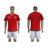 Hungary Blank Home Soccer Country Jersey