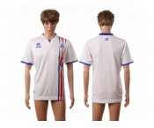 Iceland Blank Away Soccer Country Jersey