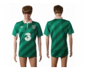 Ireland Blank Home Soccer Country Jersey1