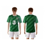 Ireland Blank Home Soccer Country Jersey