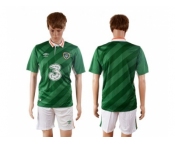 Ireland Blank Home Soccer Country Jersey