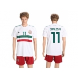 Mexico #11 Carlos V. Away Soccer Country Jersey