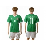 Mexico #11 Carlos V Green Home Soccer Country Jersey